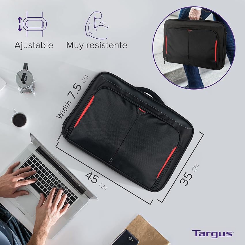 Thumbnail 3 de Targus CN415EU Classic - Funda portátil 15.6" 👜