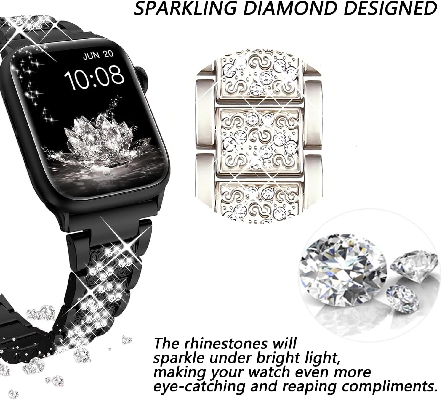 Detalle 2 de JJii Sung Bling Diamond Strap 3.42 oz