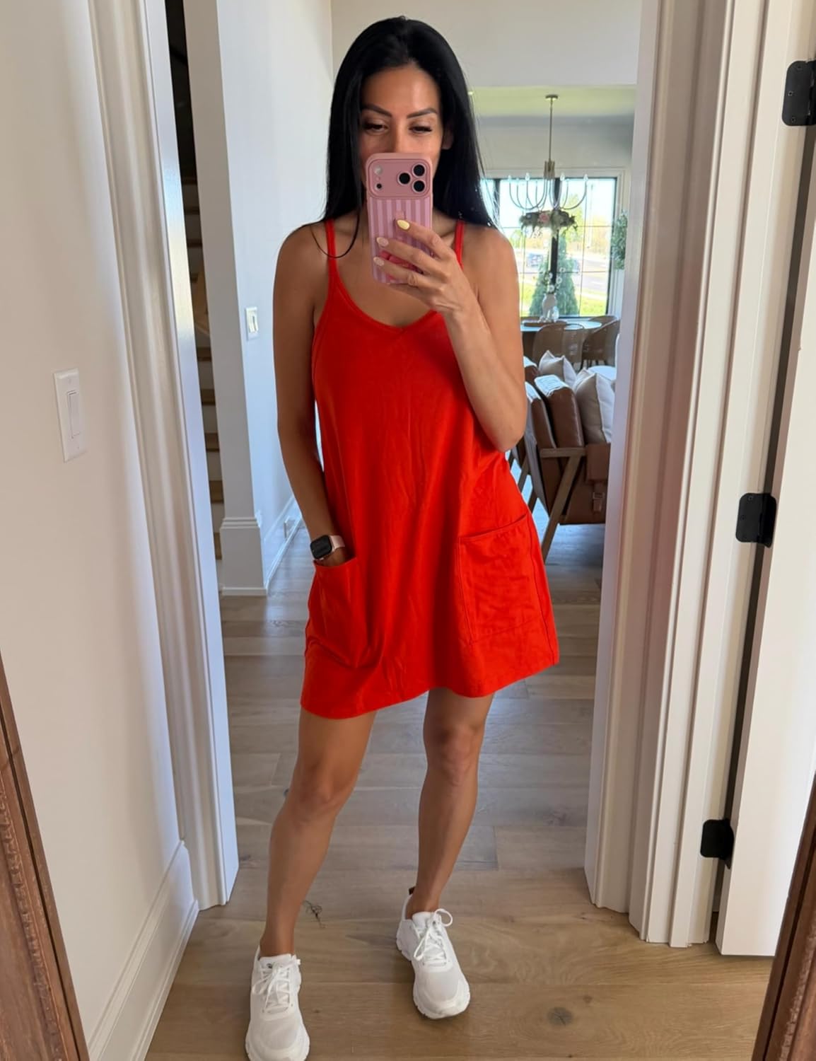 Thumbnail 6 de GTLIAE Summer Dress for Women 2026 Hot Shot Mini Romper with Built-In Shorts