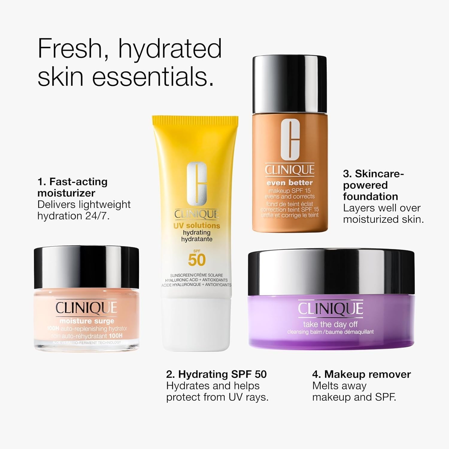 Thumbnail 6 de Clinique UV Solutions Hydrating Sunscreen SPF 50 with Hyaluronic Acid + Antioxidants (40 ml)