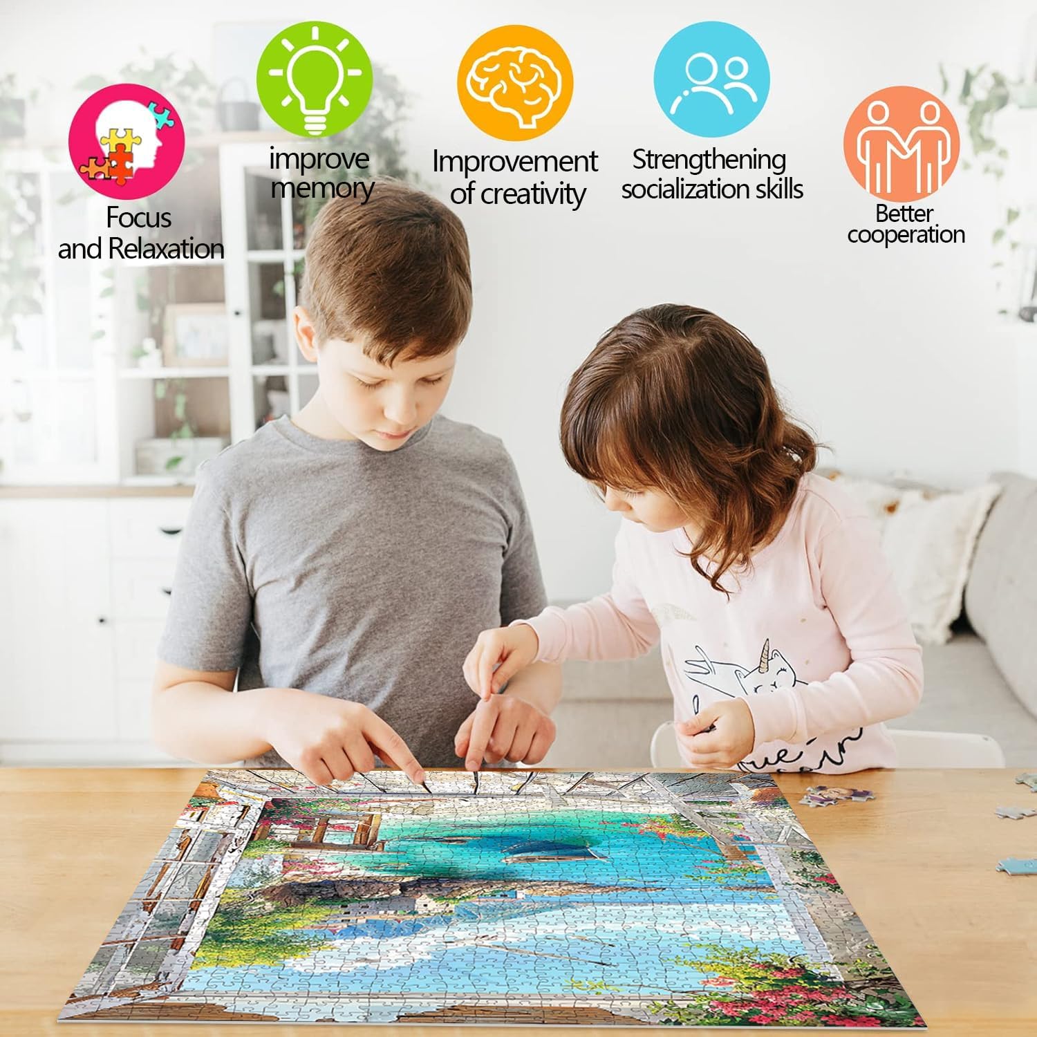 Thumbnail 3 de Jigsaw Puzzles for Adults 1000 Landscape