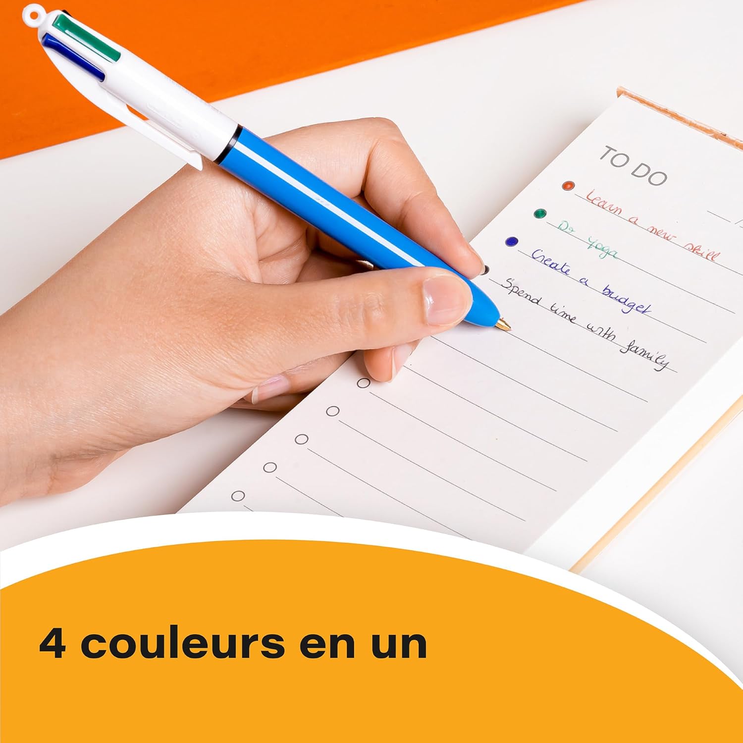 Thumbnail 3 de BIC 4 Couleurs Mini Stylos-Bille Rétractables (1,0 mm) – Pack boîte de 12