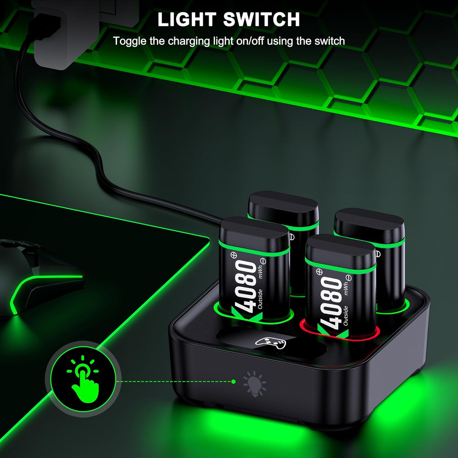 Detalle 2 de HEYLICOOL Rechargeable Battery Pack 4080mWh