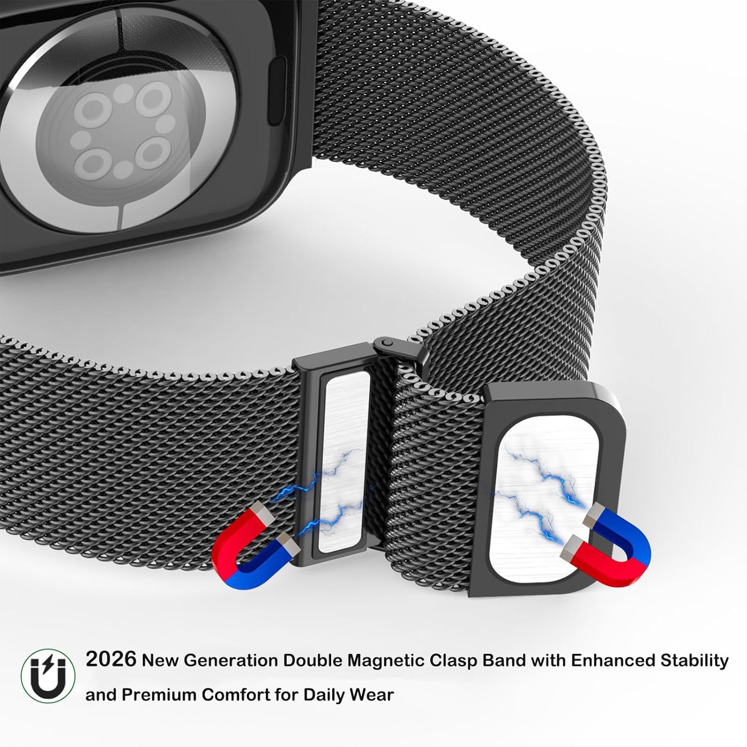 Thumbnail 1 de Yoohoo Milanese Loop for Apple Watch 38–49mm