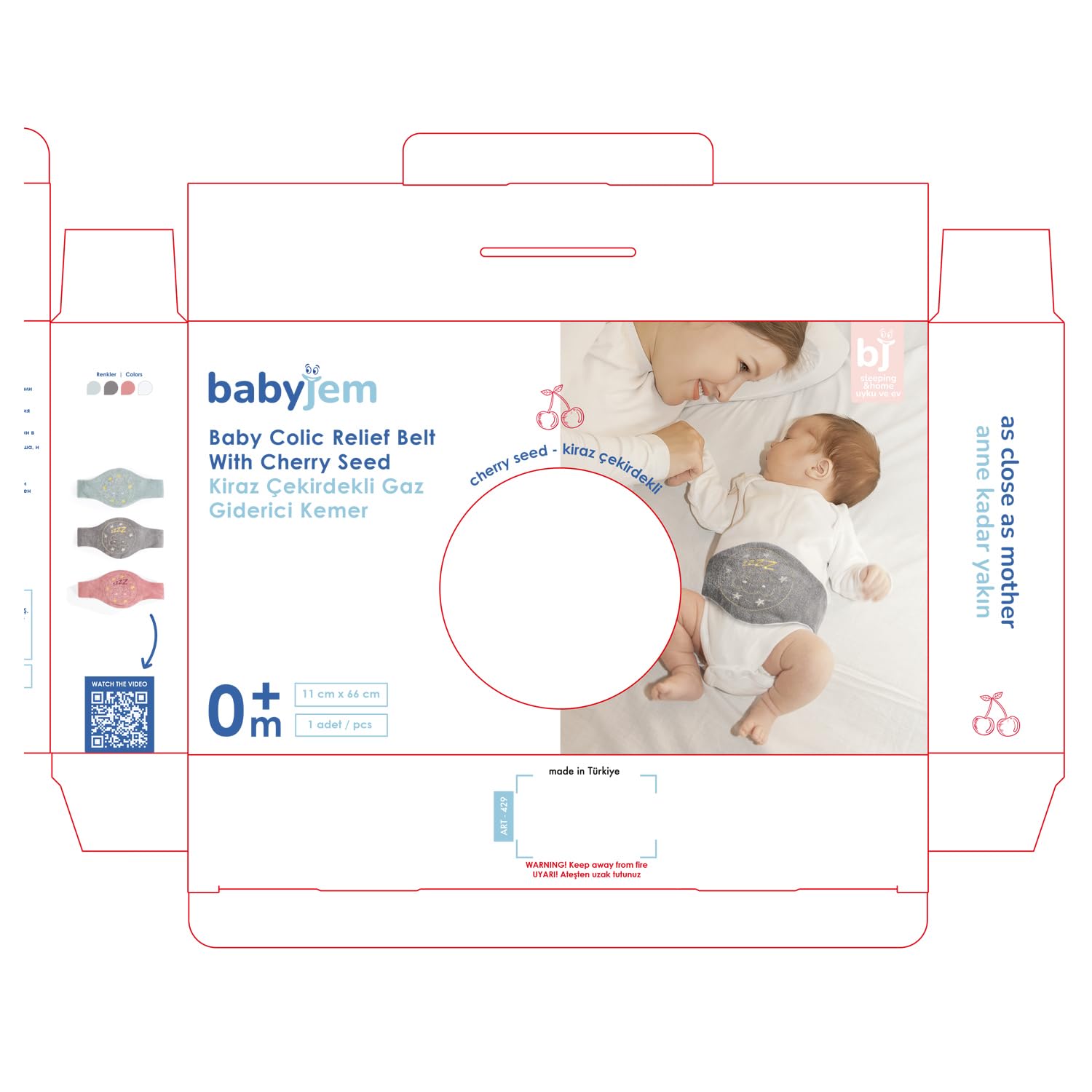 Thumbnail 6 de Babyjem Kirschkernkissen verstellbar 0–2 Jahre