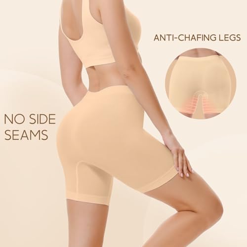 Thumbnail 1 de YouShow Pantalones Mujer Debajo de la Falda 3 Pack: Braga antirozaduras para vestir, beige