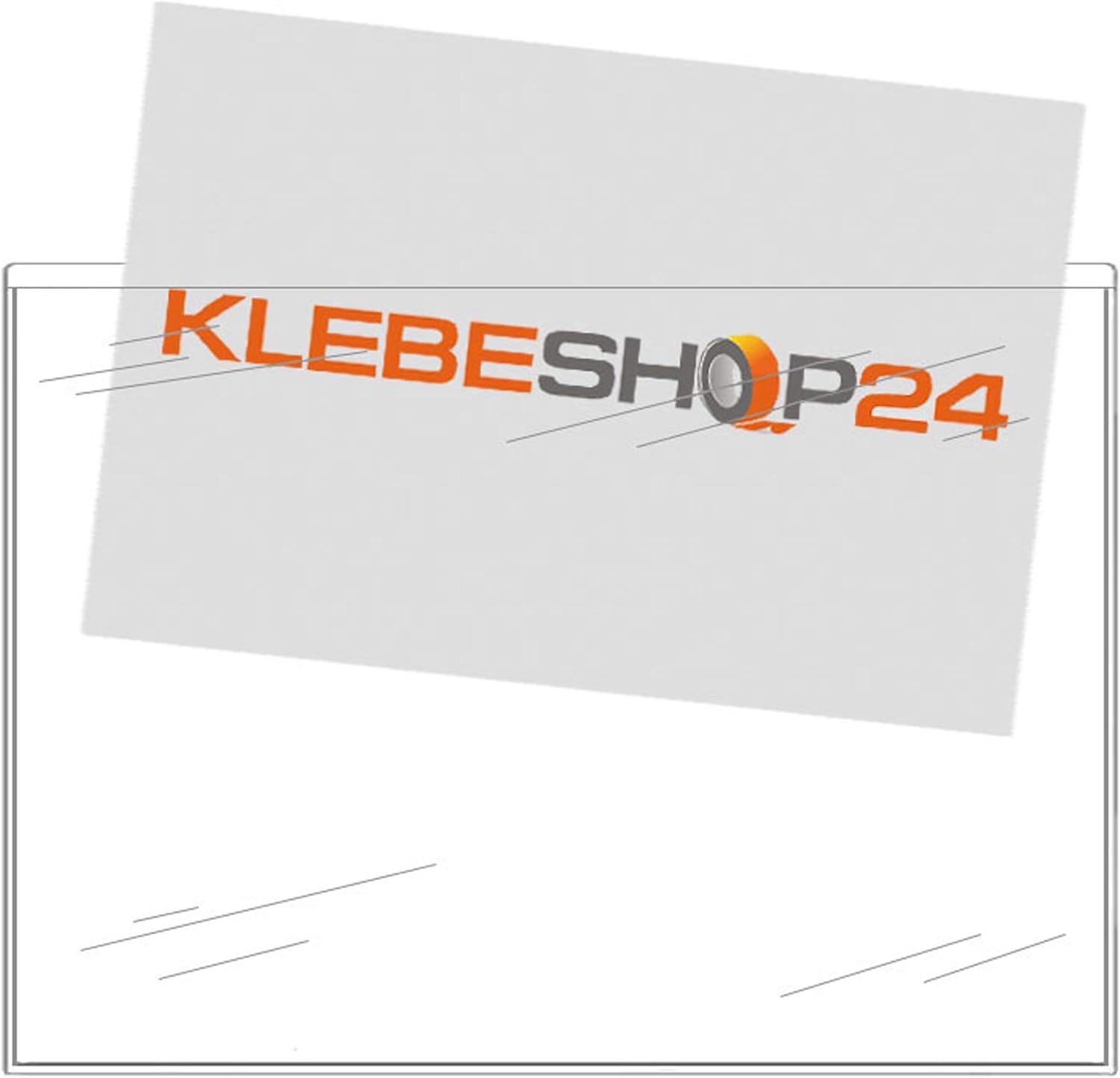 Thumbnail 3 de Selbstklebetaschen 20 Stück transparent 📎