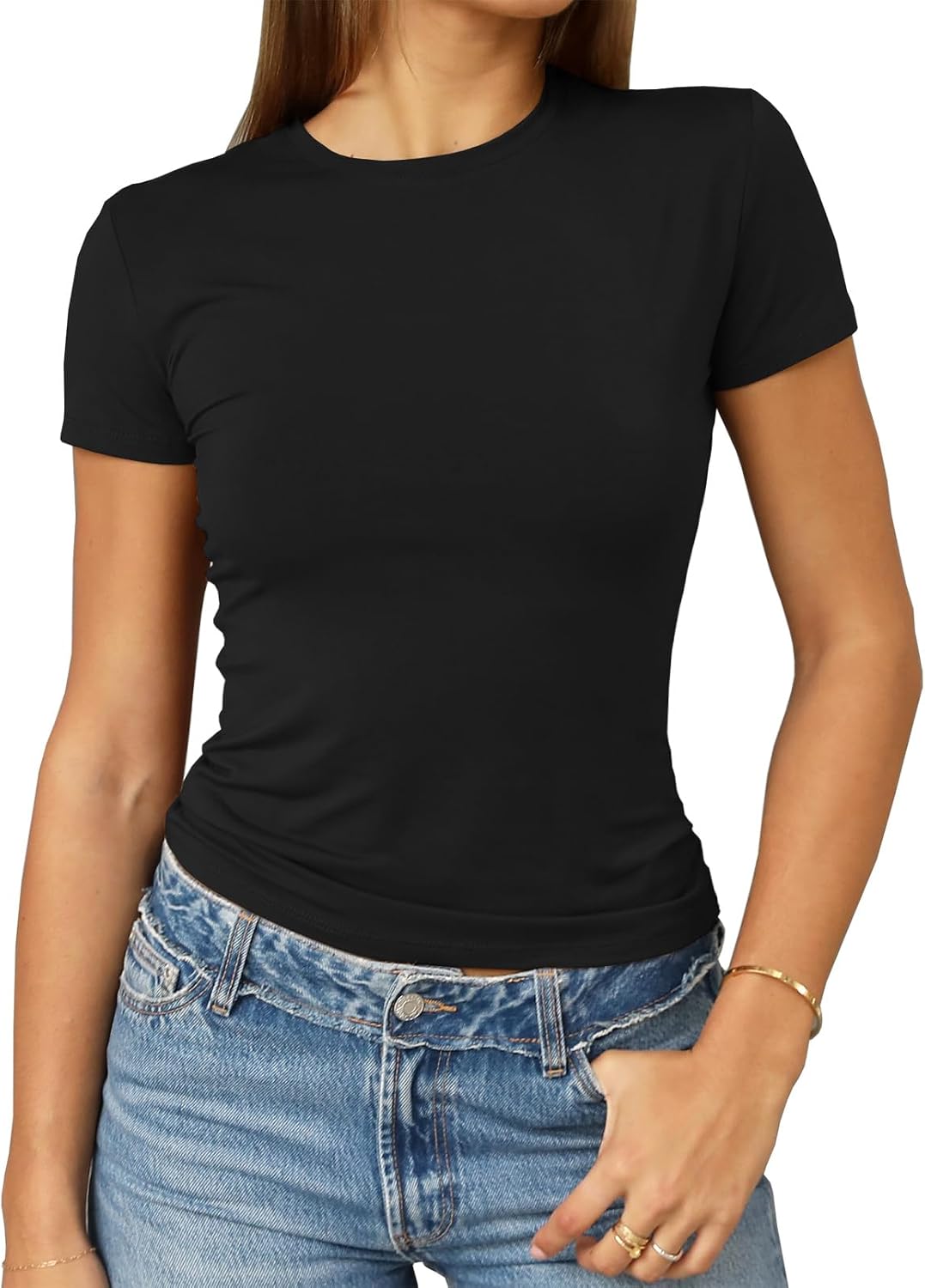 Detalle de Abardsion 2026 Crop Top Slim Fit