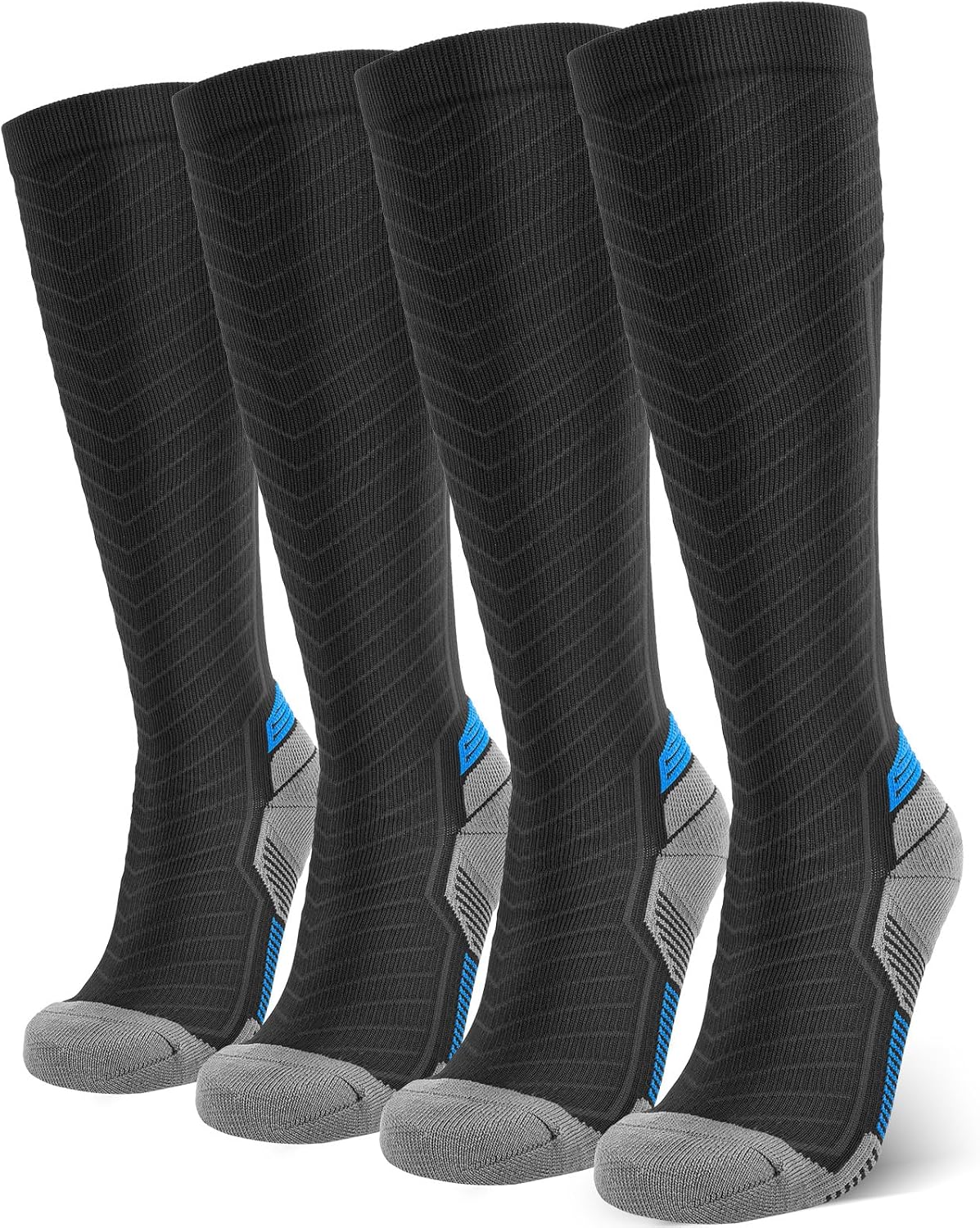 Thumbnail 6 de SONORAN 2 Paar Kompressionsstrümpfe Klasse 2 (L/XL) – V-Kompression für Running, Reisen und Sport