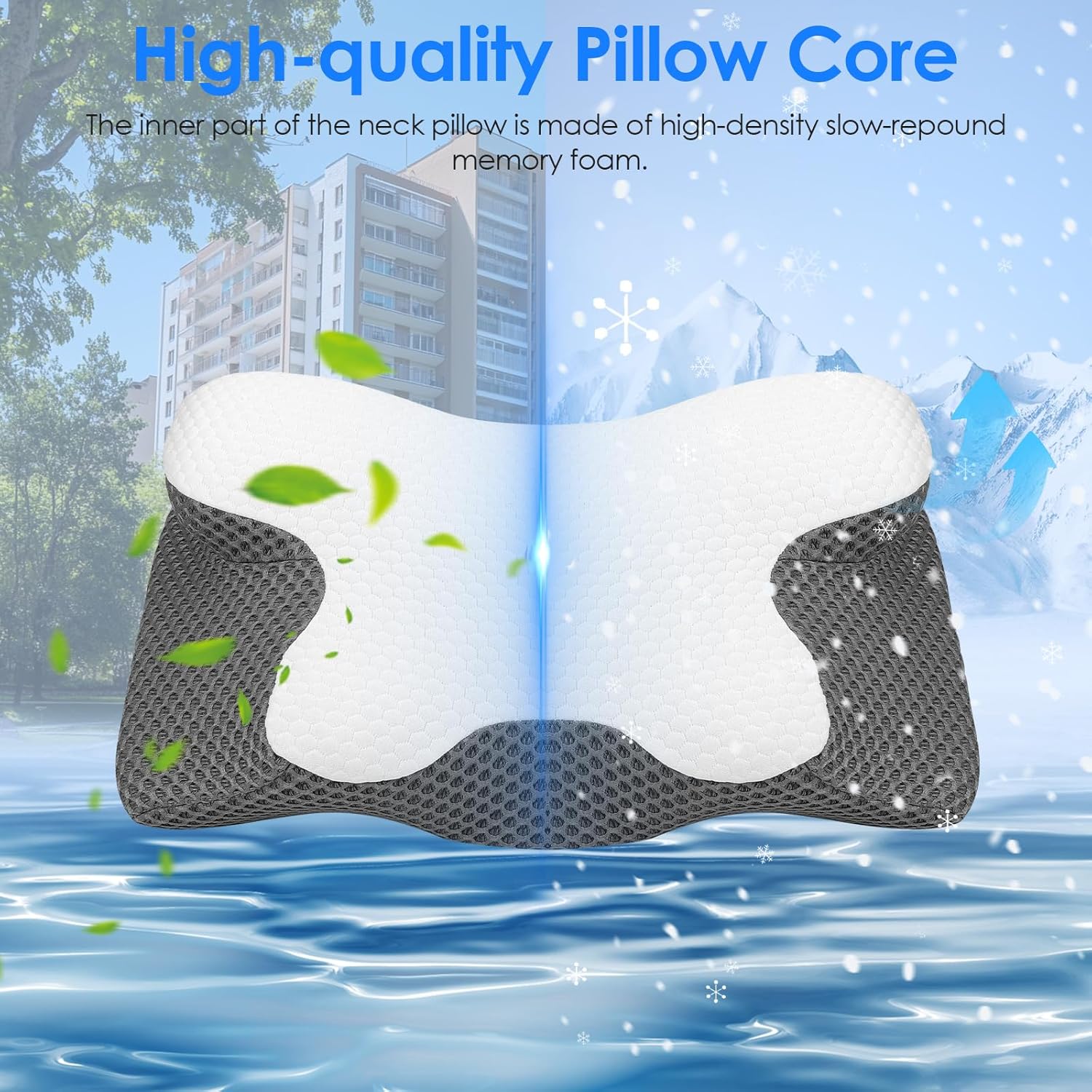 Thumbnail 6 de Gaethra Almohada Cervicales 63×34 cm