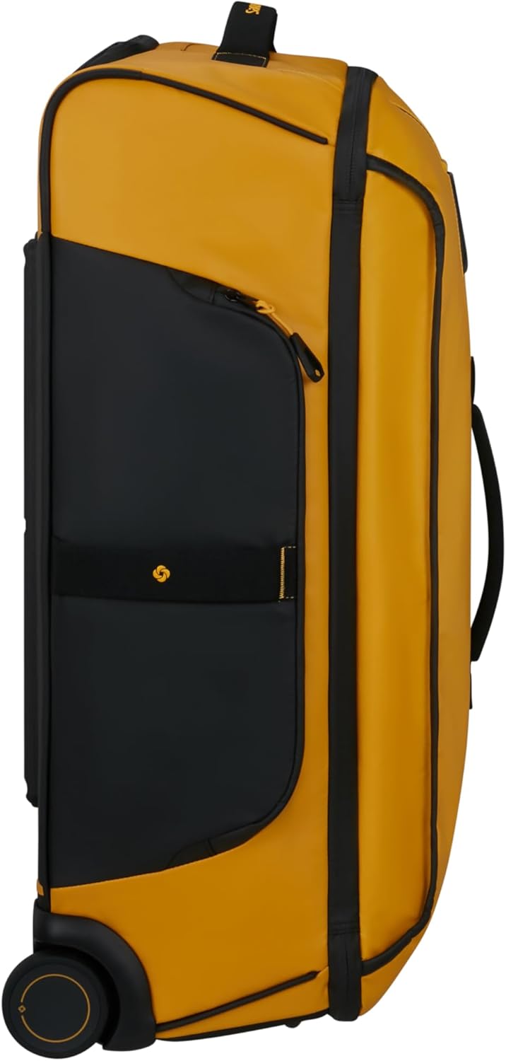 Detalle de Samsonite Paradiver Light Reisetasche mit Rollen (67 cm) – 74,5 L, Gelb