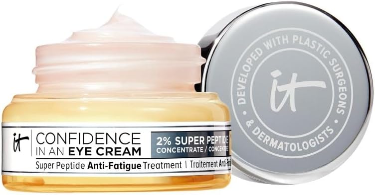 Detalle de iT COSMETICS Crema Idratante Contorno Occhi Anti-Età e Anti-Fatica con Super Peptidi al 2%, 15 ml