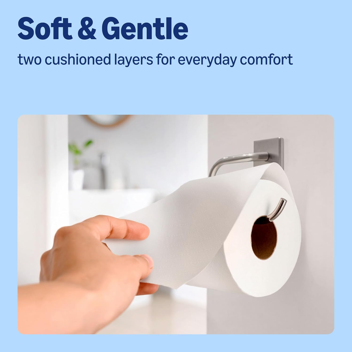 Thumbnail 3 de By Amazon Soft Toilet Tissue (2-Ply) – 45 Rolls (5 x 9), 200 Sheets per Roll, FSC Certified, Made in the UK