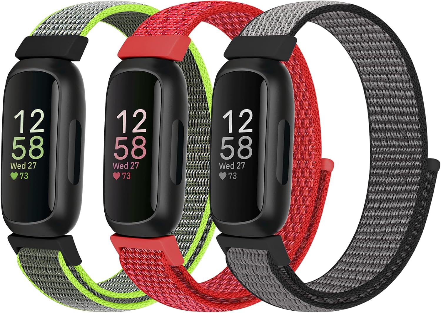 Detalle de Runostrich Nylon Sport Loop Straps for Fitbit Inspire 3 / Inspire 2 / Inspire HR / Inspire & Ace 2 / Ace 3