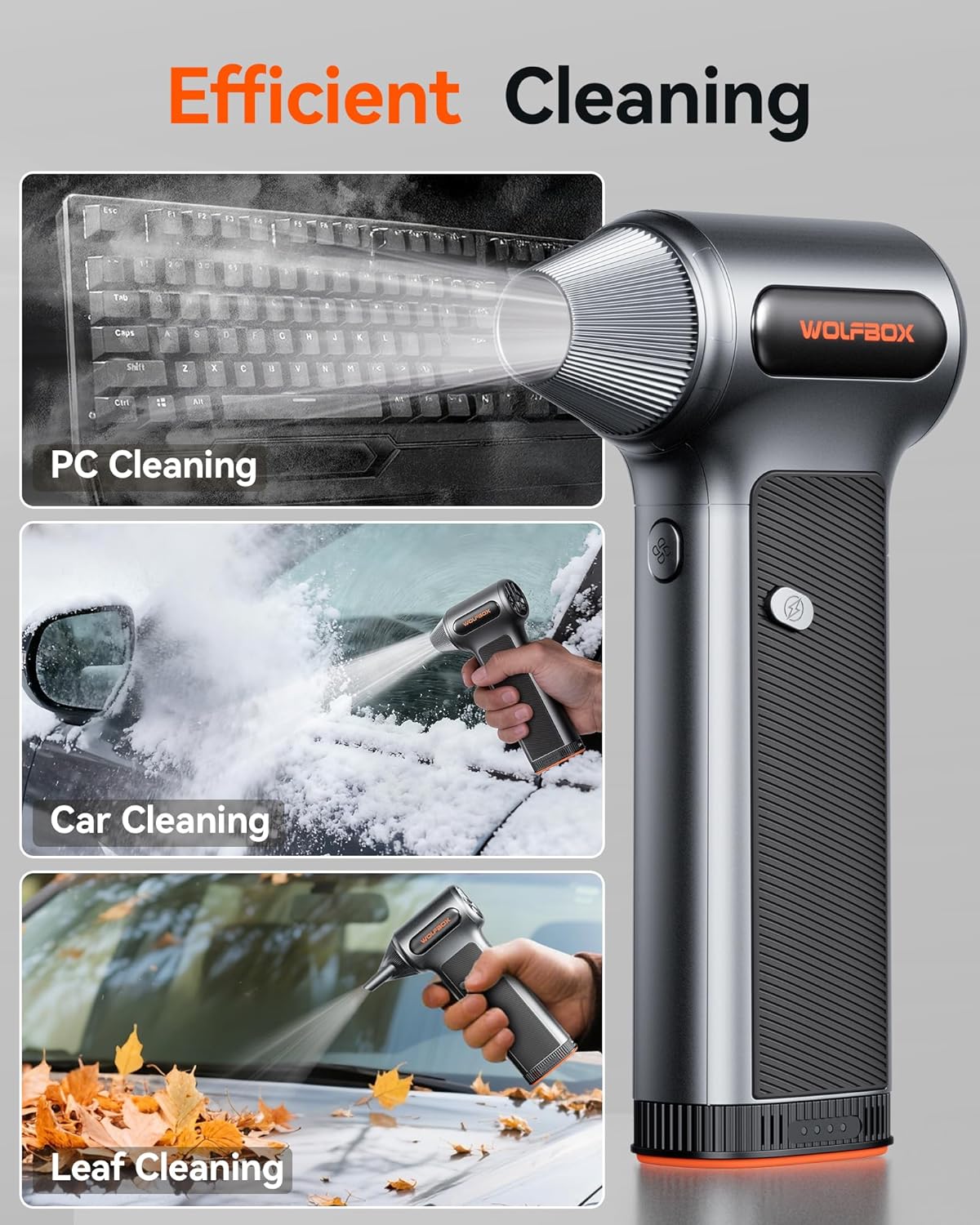 Thumbnail 4 de WOLFBOX MF200 cordless air duster 3-speed