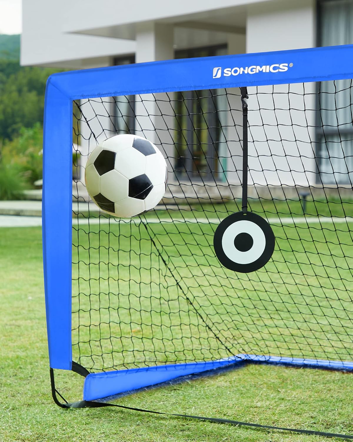 Thumbnail 6 de SONGMICS Football Goals Set of 2 (4 x 3 ft) – Portable Kids Training Nets with Targets and Training Cones