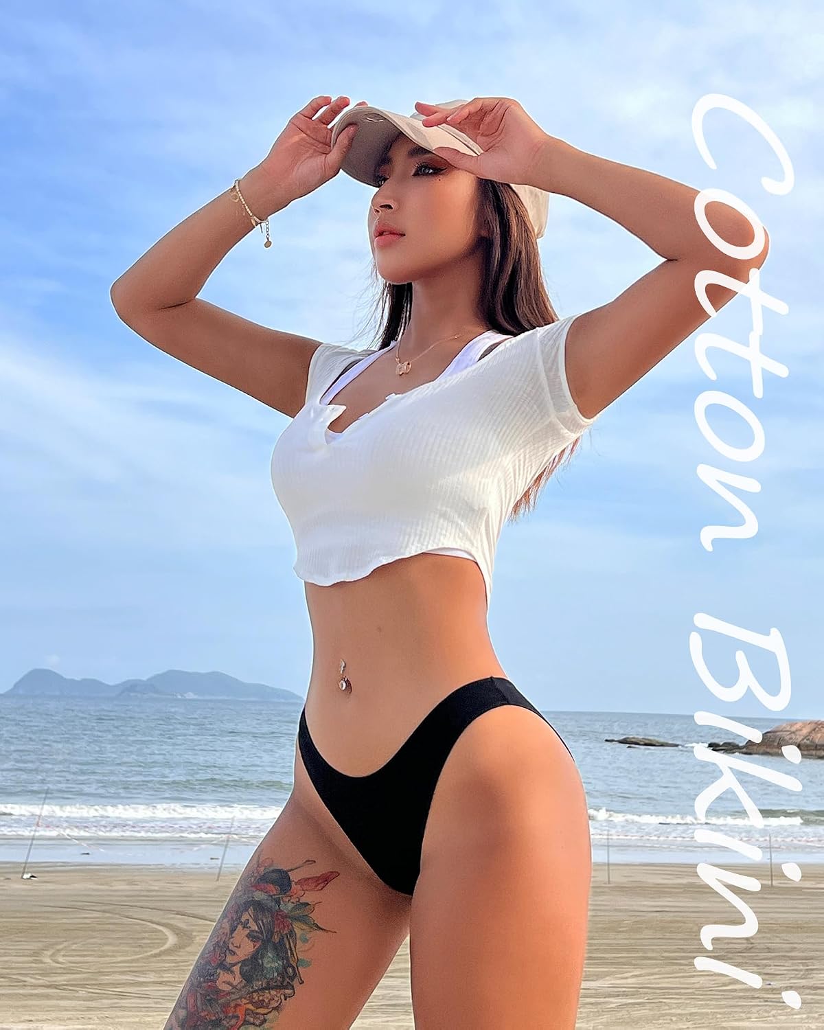 Thumbnail 6 de FINETOO Women's Bikini Underwear, Cotton