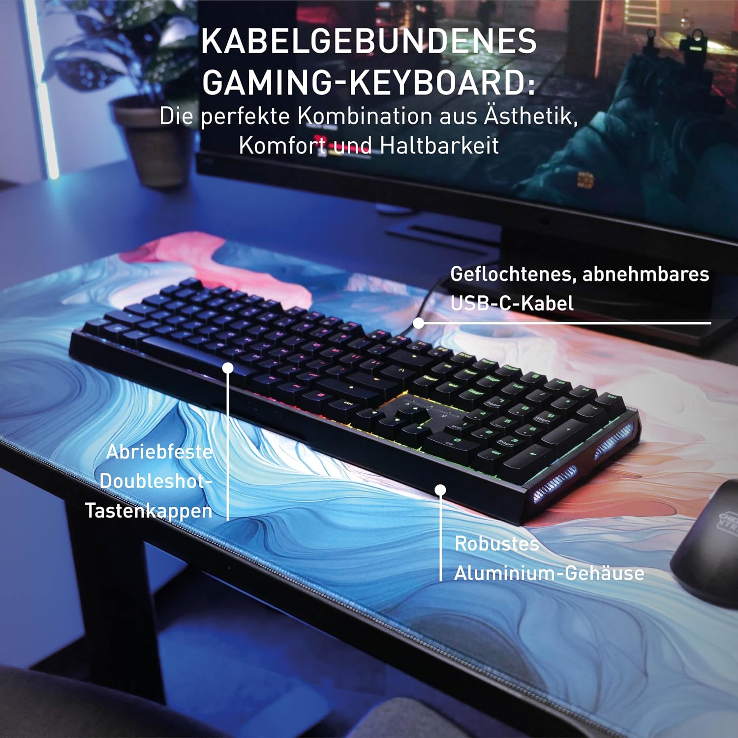 Detalle 2 de CHERRY XTRFY MX 3.1 Gaming Tastatur