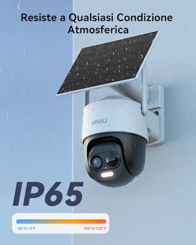Thumbnail 11 de Imou 5MP Telecamera WiFi Esterno Senza Fili con Pannello Solare: sicurezza continua e wireless