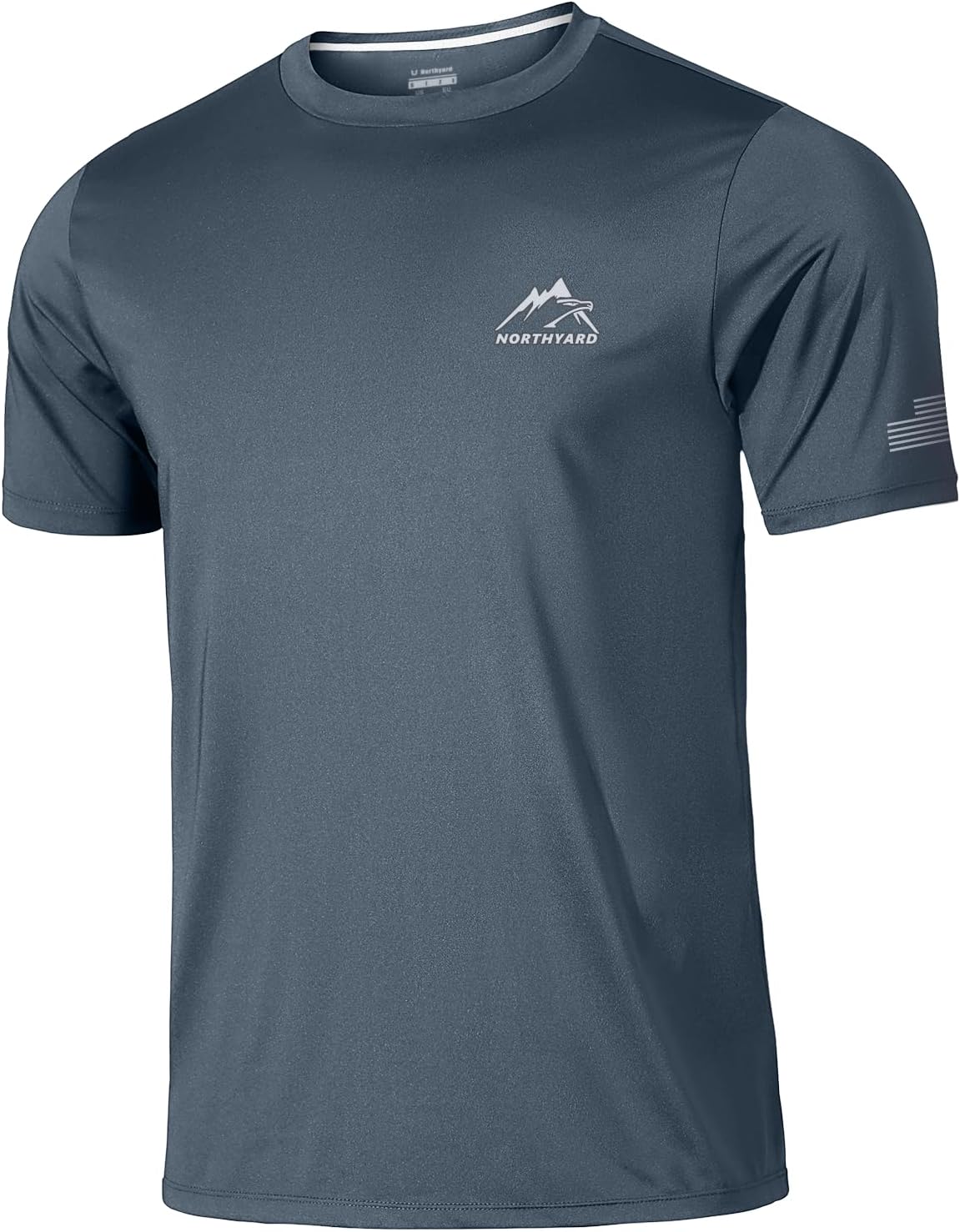 Detalle de NORTHYARD Men's UPF 50+ Sun Protection Short Sleeve Rash Guard