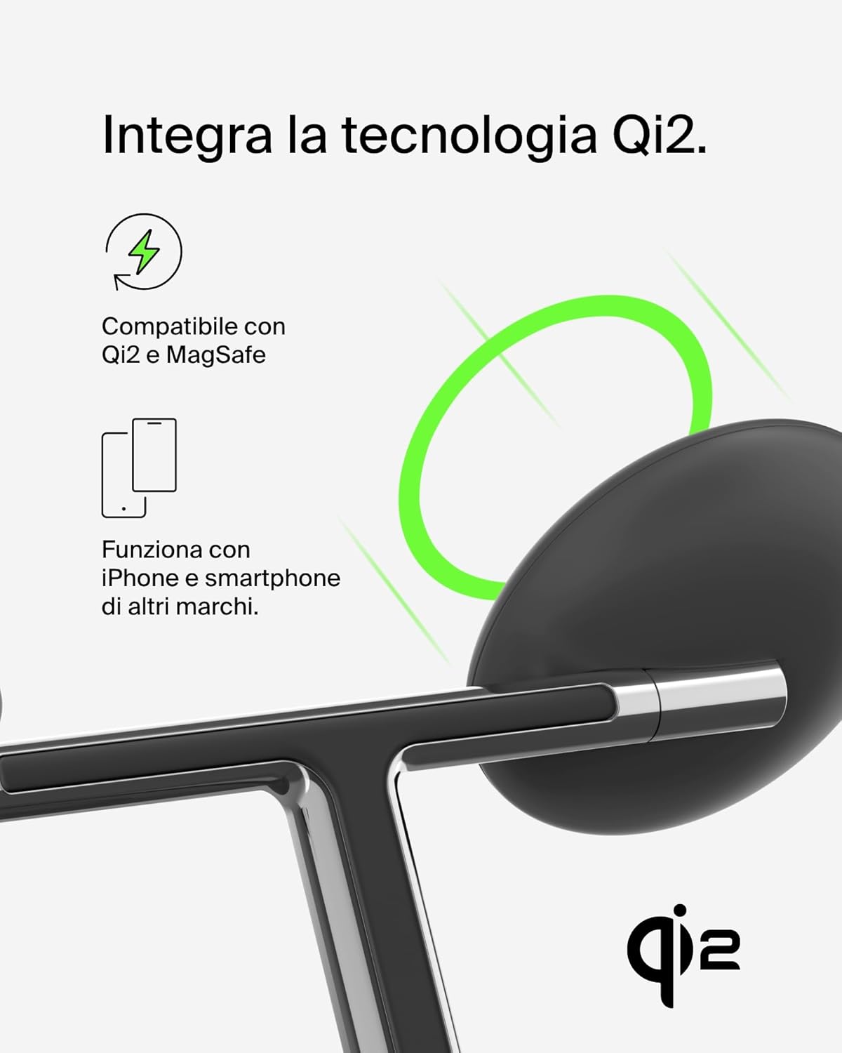 Thumbnail 5 de Belkin Supporto Ricarica Wireless 3 in 1 15W