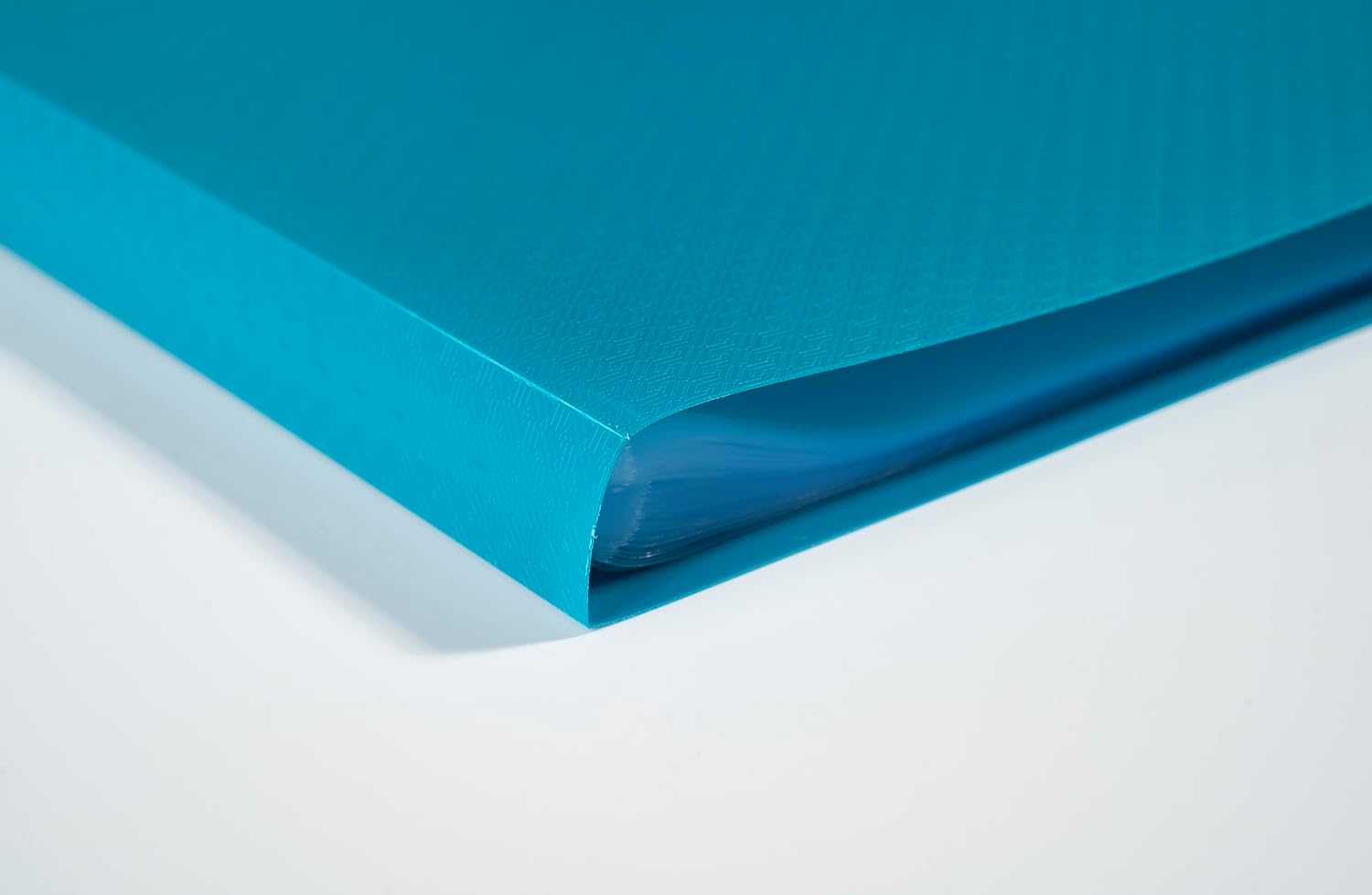 Detalle de Exacompta 8553E Protèges-documents OP AK: 50 pochettes grainées, 100 vues, format A4, couleur vert foncé
