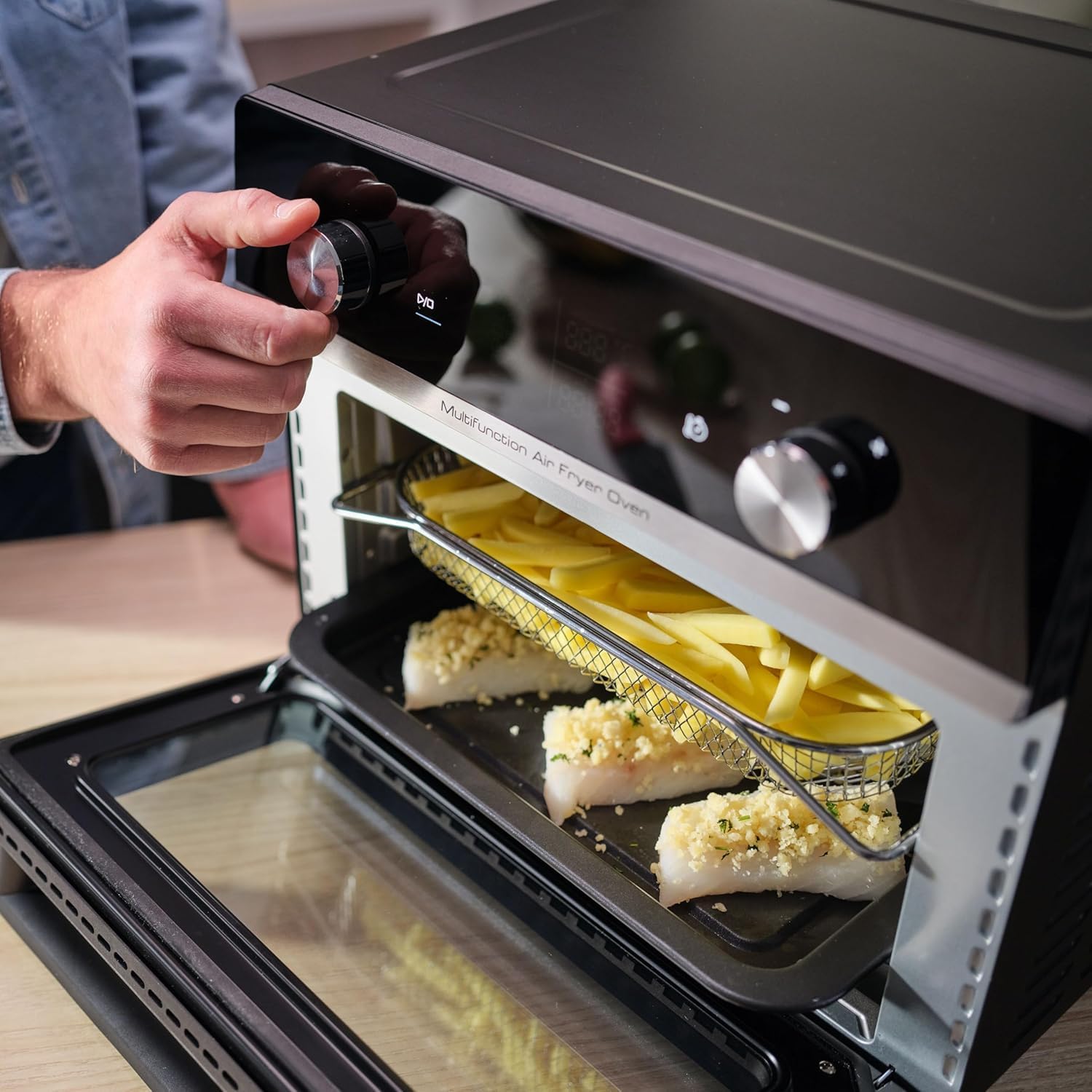 Thumbnail 7 de Moulinex Easy Fry Air Fryer Oven 20L 🍟 Horno y freidora digital