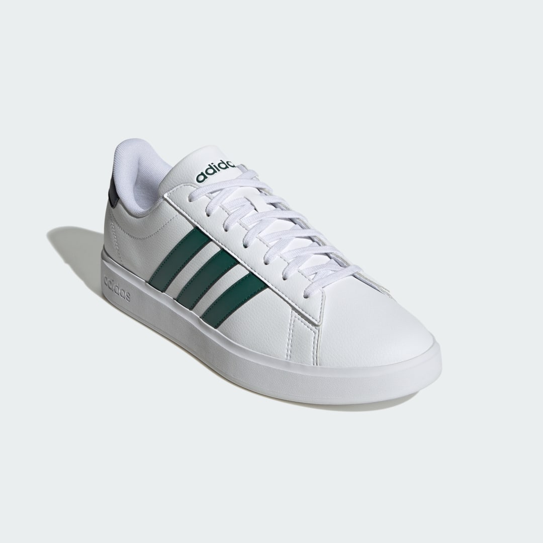 Thumbnail 3 de Zapatilla Adidas Grand Court Cloudfoam Comfort: confort diario en blanco