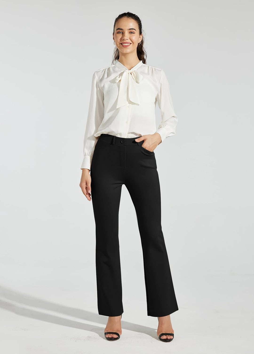 Thumbnail 2 de Willit Women's Yoga Dress Pants Bootcut Stretch Work Slacks