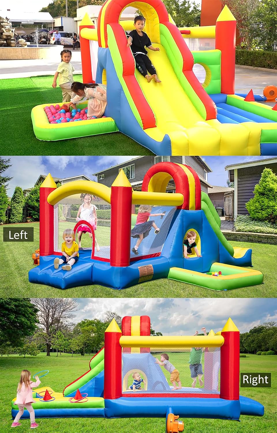 Thumbnail 3 de HuaKastro Large Bounce House 15.2' x 10.8