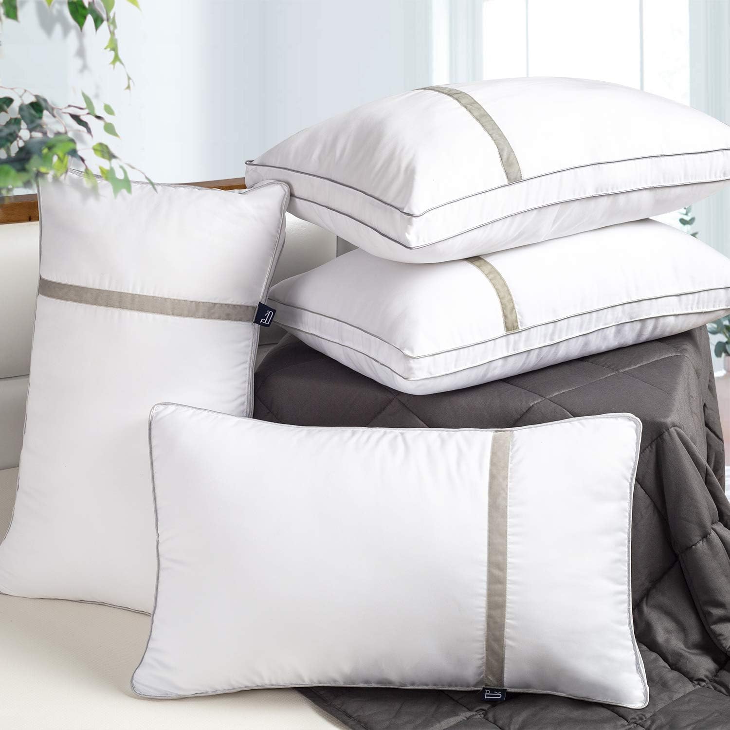 Thumbnail 5 de BedStory Standard 42x70cm supportive pillows
