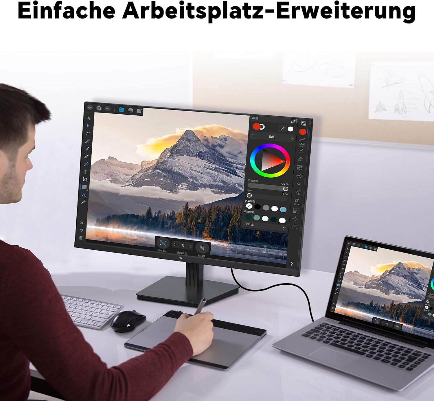 Detalle de KTC 27 Zoll 4K UHD Monitor – IPS, HDR400, 60 Hz, Farbvielfalt