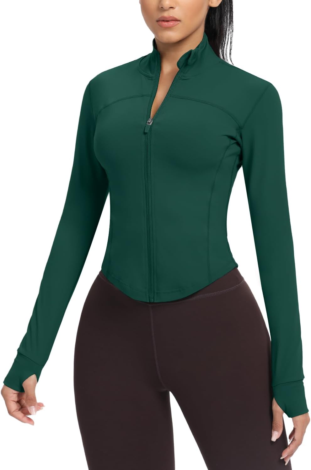 Thumbnail 6 de AVGO Cropped Running Jacket 87% Nylon