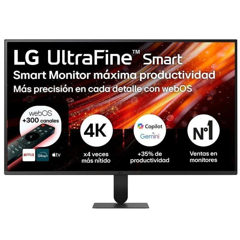 Detalle de Monitor LG 32U701SB-B 32" 4K VA con HDR10 y Altavoces Integrados