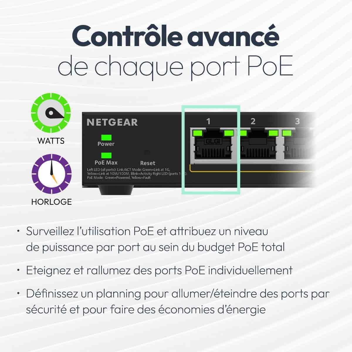 Thumbnail 3 de NETGEAR S350 GS348TPv2 Switch PoE+ 52 ports