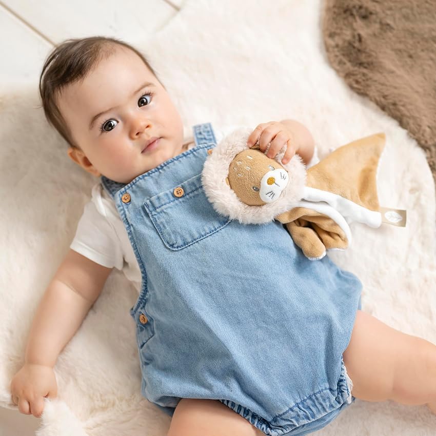 Detalle de Nattou Comforter Doudou Donkey Leo 27 cm — Dark Warm Beige