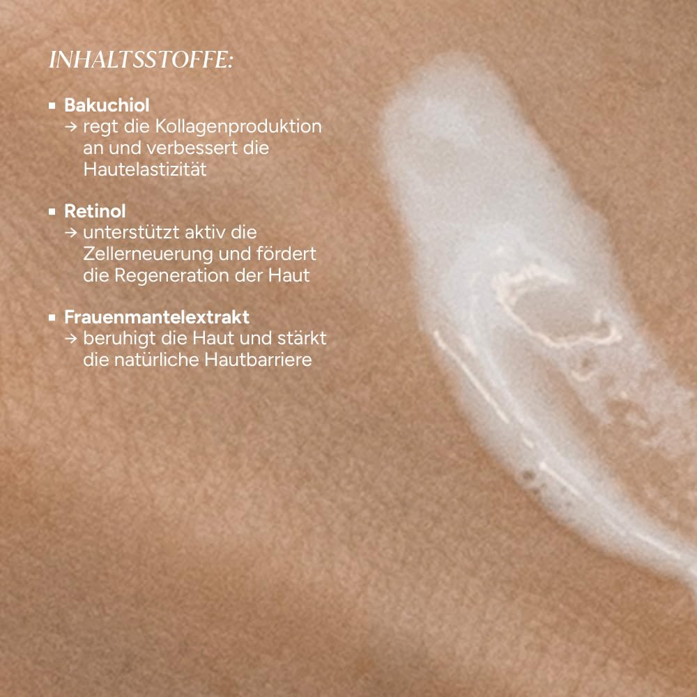 Thumbnail 3 de JUNGLÜCK Retinol Bakuchiol Serum (vegan) mit 0,5% Bakuchiol und 0,2% verkapseltem Retinol
