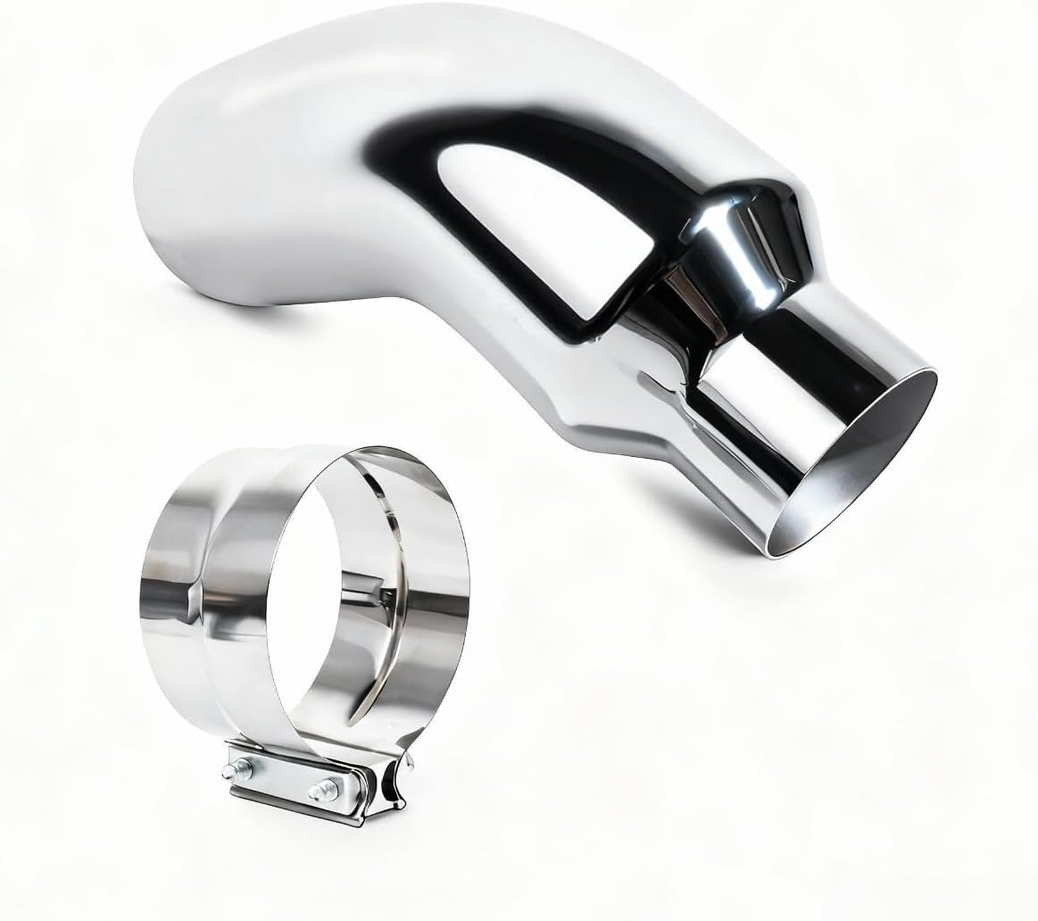 Thumbnail 6 de 5 Inch Diesel Exhaust Tip Elbow Tip 7 Inch Outlet