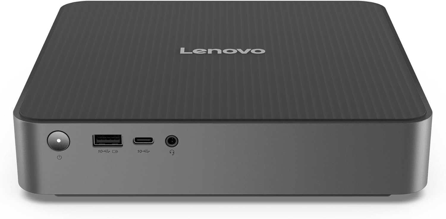 Thumbnail 5 de Lenovo IdeaCentre Mini Desktop (Intel Core 5 210H, 16GB RAM, 32GB SSD) – Luna Grey with Wi‑Fi 7, Thunderbolt 4 and Windows 11 Home