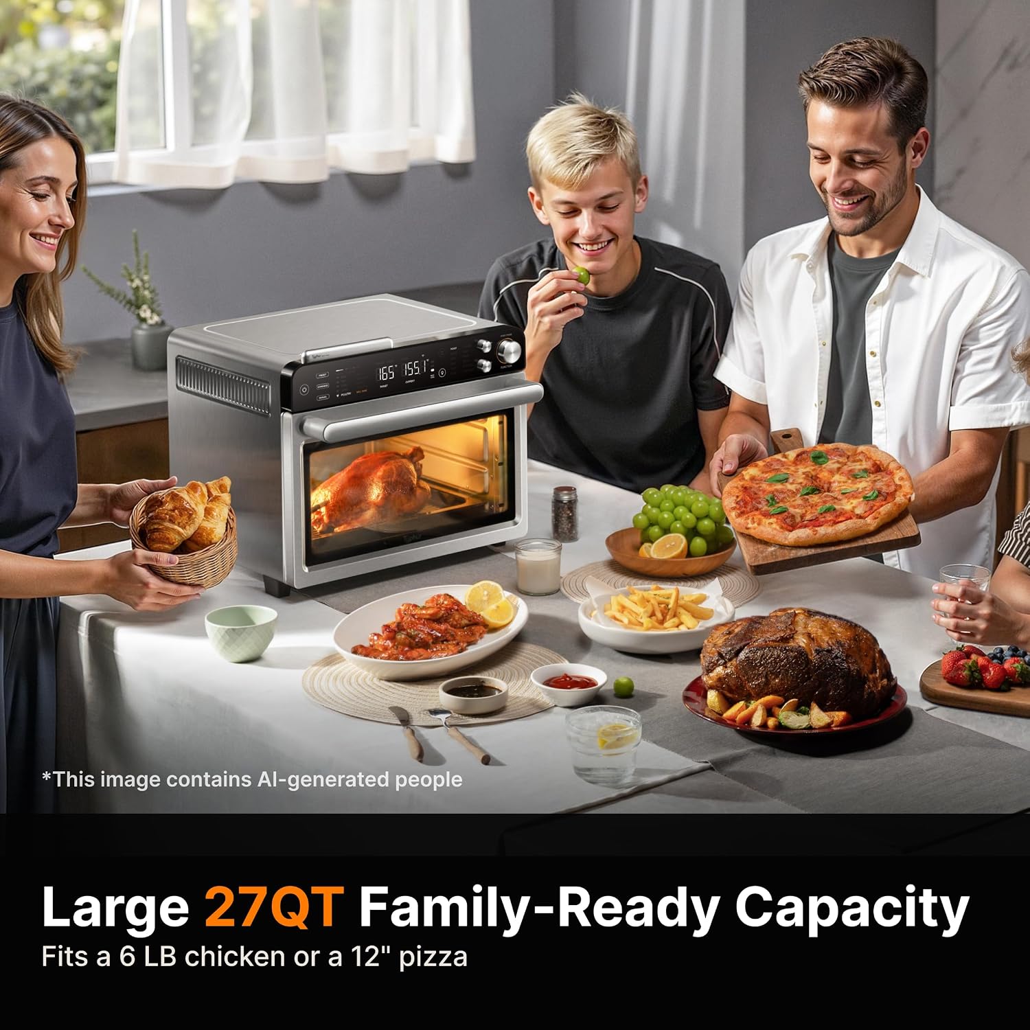 Thumbnail 5 de Typhur Sync Oven 27 QT countertop air fryer toaster oven
