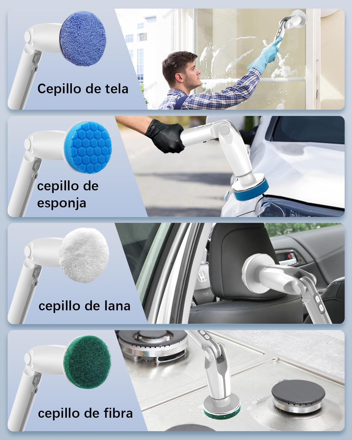 Thumbnail 4 de Leebein Cepillo Eléctrico 8 cabezales