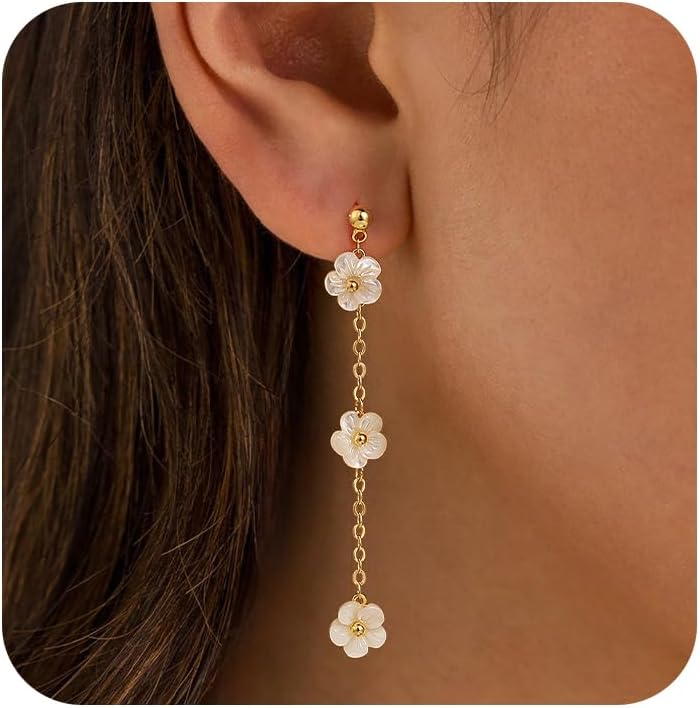 Detalle de Moodear Drop Earrings 14K Gold-Plated