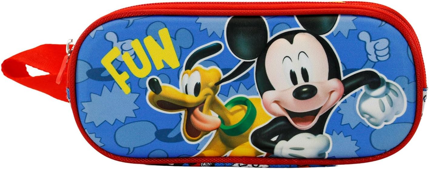 Thumbnail 1 de Disney Mickey Mouse Fun - Estuche Portatodo 3D 🐭 Colorido y Práctico