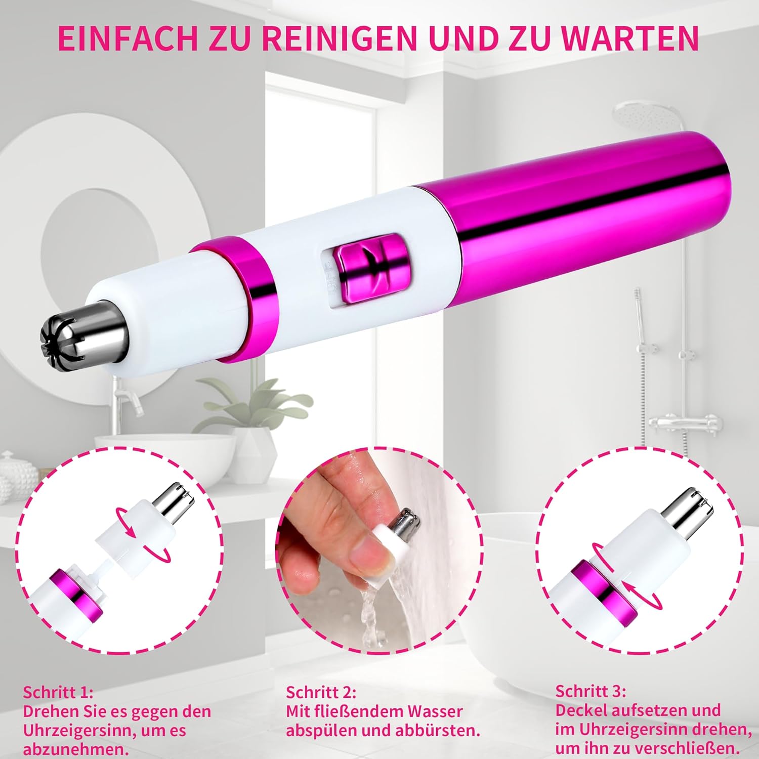 Thumbnail 6 de NUMIFUN Nasenhaartrimmer 6500 rpm ✂