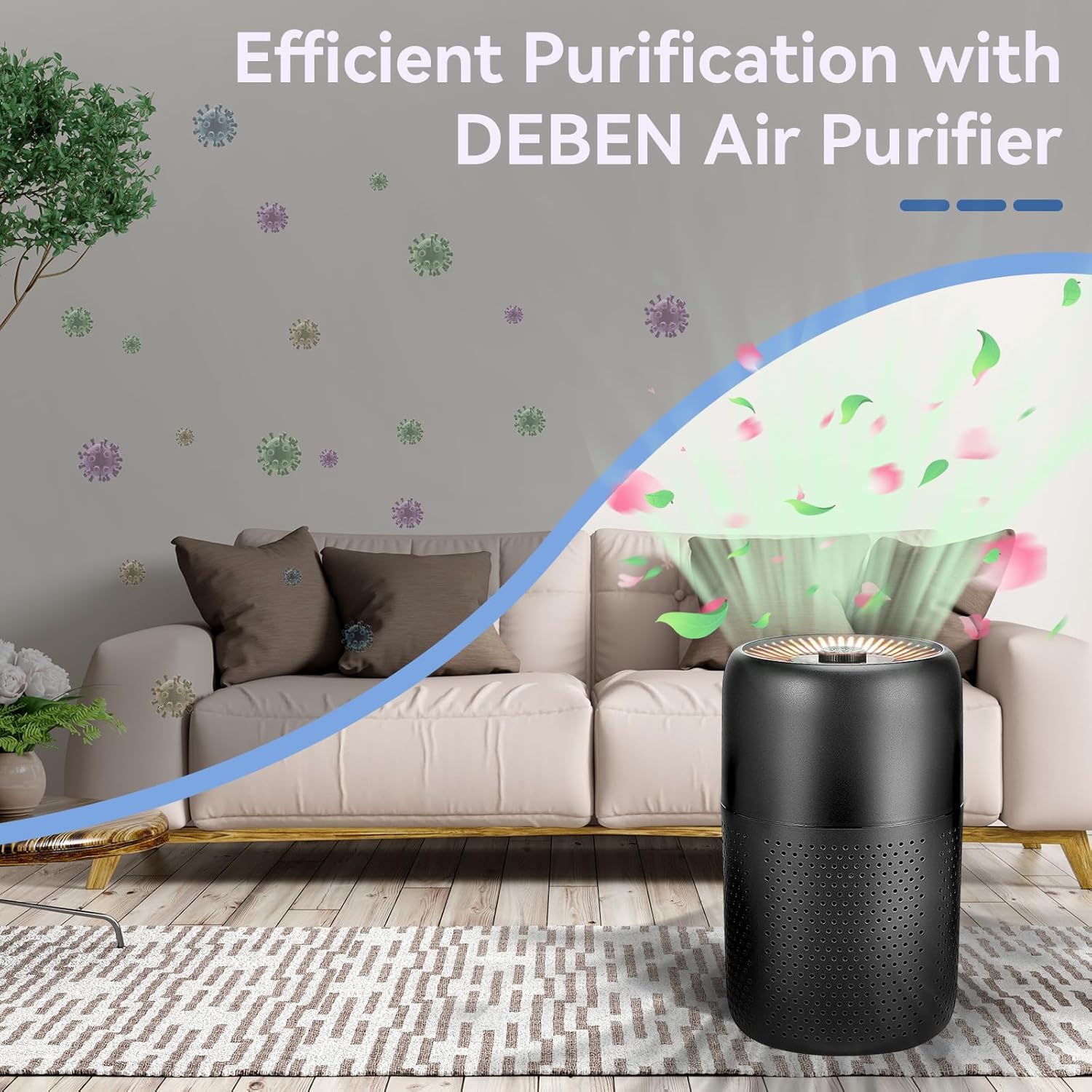 Thumbnail 5 de YARIKI P60 Air Purifier 2 Pack