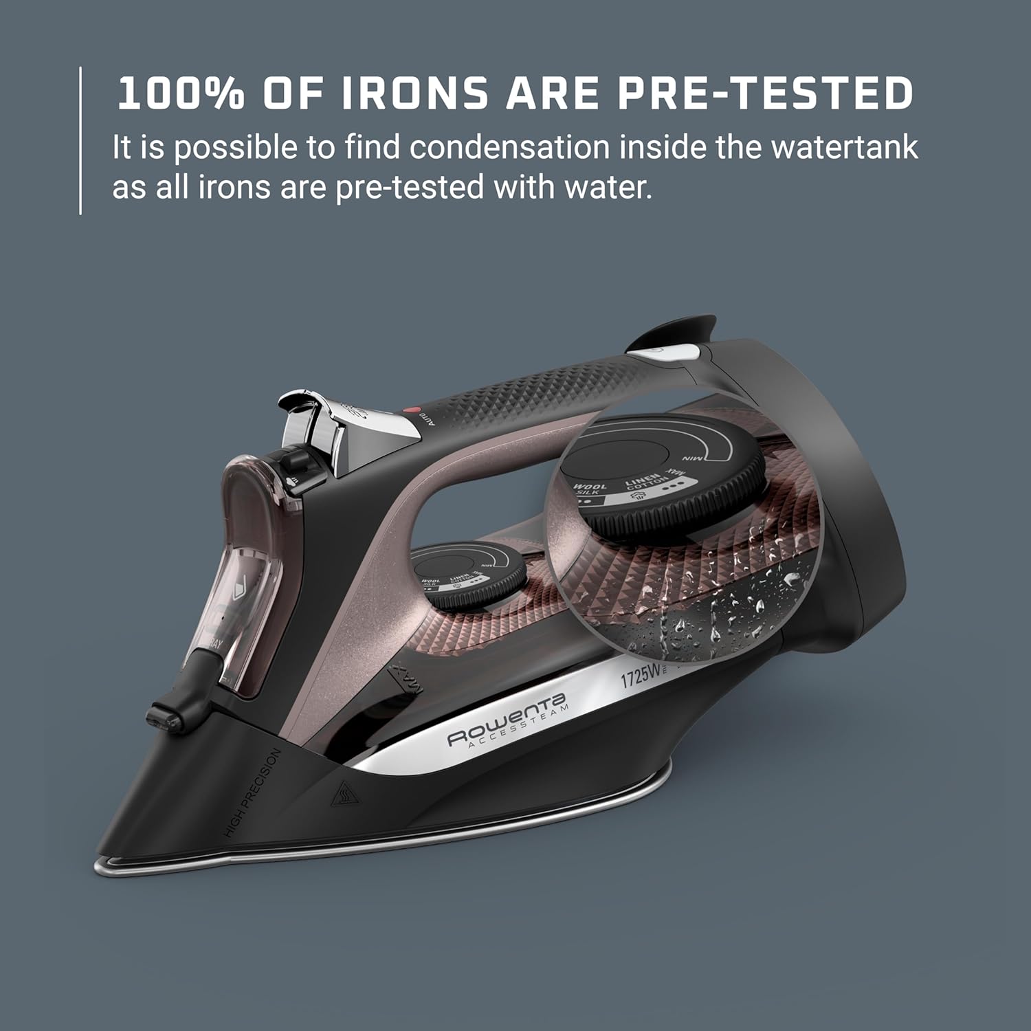 Detalle de Rowenta DW2459U1 steam iron for clothes