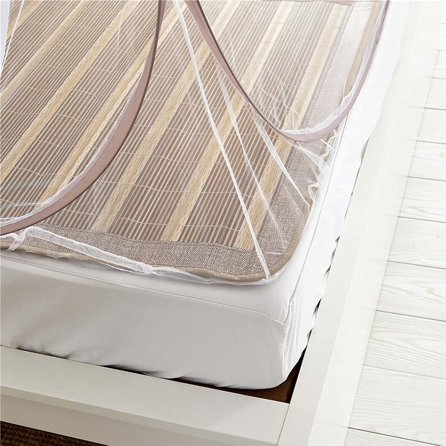 Detalle de Couvkadl NET-01 Pop-Up Mosquito Net Tent, 200 x 180 x 150 cm, Double Doors