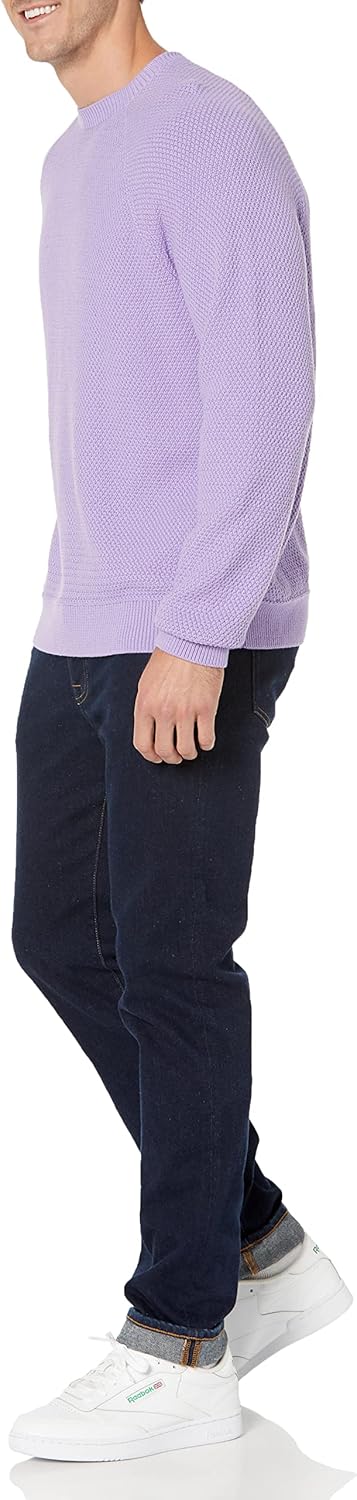 Thumbnail 6 de Amazon Essentials Men's Oversized-Fit Textured Cotton Crewneck Sweatshirt