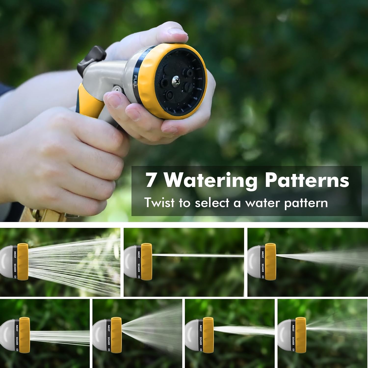 Thumbnail 2 de RESTMO Hose Pipe Spray Gun 7-pattern