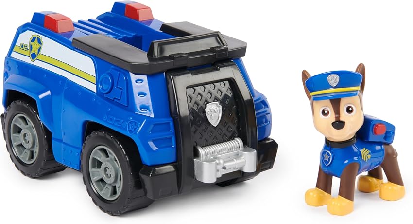 Detalle de Patrulla Canina 🚓 Coche Policía y Figura Chase - 15 cm